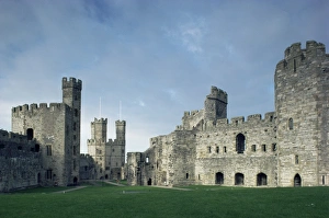 Outdoor Photography Europe Prints: Caernarfon (Caernarvon) Castle