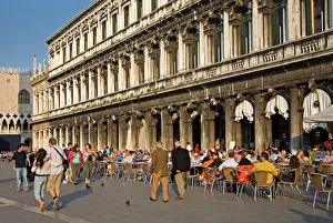 Prints of Cafe Florian, Piazza San Marco, Venice, Veneto, Italy, Europe Veneto Prints: Venetian Cafe Florian Print