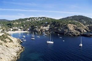 Balearic Island Landscape Prints: Cala Vedella