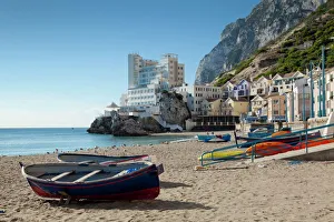 Prints of The Caleta Hotel, Catalan Bay, Gibraltar, Europe Related Image Prints: The Caleta Hotel Print, Catalan Bay, Gibraltar