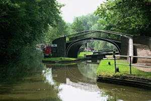 Oxford Canal Print: Jericho District, Oxfordshire, England