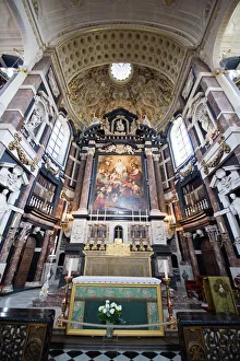 Canvas by Rubens in Onze Lieve Vrouwekathedraal, Antwerp, Flanders, Belgium, Europe Canvas by Rubens in Onze Lieve Vrouwekathedraal, Antwerp, Flanders, Belgium, Europe