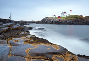 Cape Neddick (The Nubble) Lighthouse, Cape Neddick, Maine, New England Cape Neddick (The Nubble) Lighthouse, Cape Neddick, Maine, New England