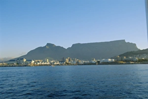 South Africa Photography Prints: Cape Town with Table Mountain behind