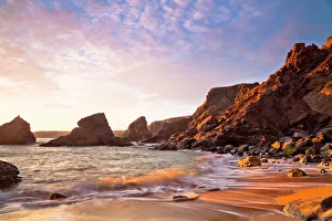 Cornwall Landscape Photography Prints: Carnewas and Bedruthan Steps, Cornwall, England, United Kingdom, Europe