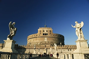 Lazio Italy Travel Guide Prints: Castel Sant Angelo