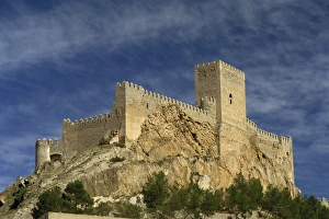 Europe Travel Photography Tips Prints: The castle at Almansa