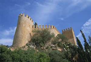 Balearic Islands Travel Guide Prints: Castle, Arta