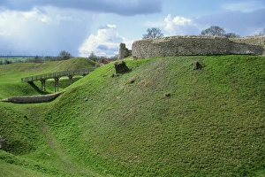 Castle at Castle Acre, Norfolk, England, United Kingdom, Europe Castle at Castle Acre, Norfolk, England, United Kingdom, Europe