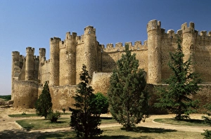 Contemporary Spanish Architecture Prints: Castle walls