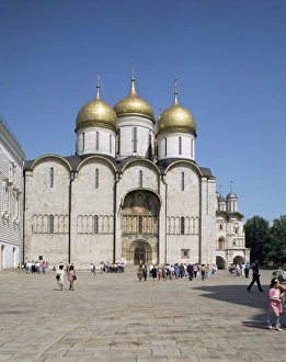 Moscow Tourist Attractions Prints: Cathedral of the Assumption
