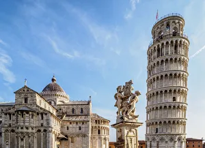 Cathedral and Leaning Tower, Piazza dei Miracoli, UNESCO World Heritage Site, Pisa Cathedral and Leaning Tower, Piazza dei Miracoli, UNESCO World Heritage Site, Pisa