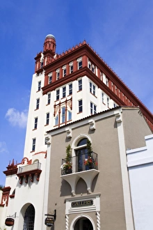 Florida Architecture Prints: Cathedral Place, St. Augustine, Florida, United States of America, North America