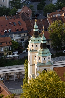 Ljubljana Cathedral of St. Nicholas Print