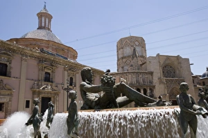 Mediterranean Architecture Europe Prints: Cathedral, tower