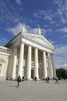 Baltic States Tourism Prints: Cathedral, Vilnius
