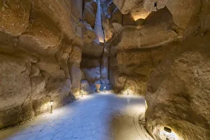 Cave at Al Qarah mountain, Al Ahsa (Al Hasa) Oasis, UNESCO World Heritage Site, Hofuf Cave at Al Qarah mountain, Al Ahsa (Al Hasa) Oasis, UNESCO World Heritage Site, Hofuf