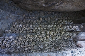 Philippines Prints: Cave of Skulls and Bones Print