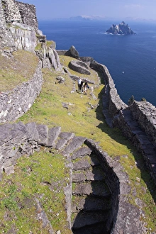 Celtic Monastery, Skellig Michael, UNESCO World Heritage Site, County Kerry Celtic Monastery, Skellig Michael, UNESCO World Heritage Site, County Kerry