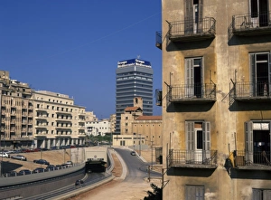 Mediterranean Coastal City Prints: Central District