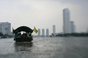 Thailand Travel Destination Prints: Chao Phraya River