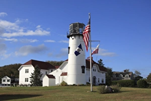 Colorful Building Exteriors USA Prints: Chatham Lighthouse, Chatham, Cape Cod