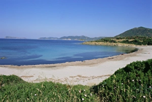 Beaches In Europe Prints: Chia beach