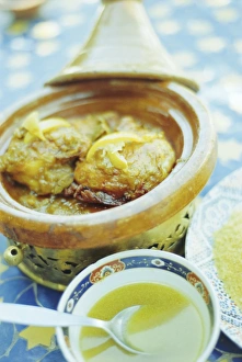 Chichen Tagine Print, Marrakech Street Food Scene