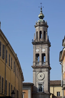 Emilia Romagna Tourist Attractions Prints: Church Belltower, Parma, Emilia Romagna, Italy, Europe