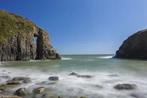 Church Doors Cove, Skrinkle Haven, Pembrokeshire Coast, Wales, United Kingdom, Europe Church Doors Cove, Skrinkle Haven, Pembrokeshire Coast, Wales, United Kingdom, Europe