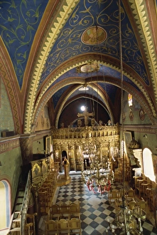 European Orthodox Churches Prints: Church interior