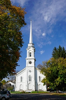 Church in Lee, The Berkshires, Massachusetts, New England, United States of America Church in Lee, The Berkshires, Massachusetts, New England, United States of America