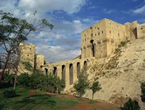 The Citadel, Aleppo, UNESCO World Heritage Site, Syria, Middle East The Citadel, Aleppo, UNESCO World Heritage Site, Syria, Middle East
