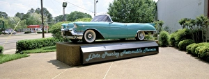 Classic Car Print at Graceland, Memphis