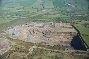 United Kingdom Scenic Landscapes Prints: Clay Pit, Dartmoor, Devon, England, United Kingdom, Europe