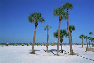 Prints of Clearwater Beach, Florida, United States of America, North America Florida Prints: Clearwater Beach Print