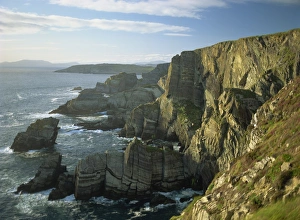Contemporary Irish Landscapes Prints: Cliffs at Mizen Head