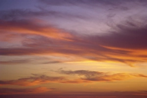 Evening Cloud Formations Prints: Clouds at dusk