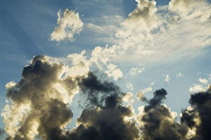 Lefkada Greece Prints: Clouds and sunset at Nidri