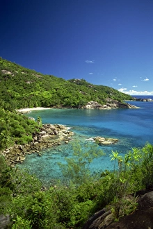 Seychelles Coastline Prints: Coast, Seychelles