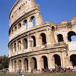Italy Landmarks Prints: The Colosseum