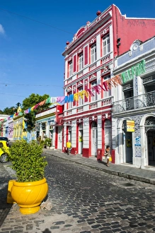 Traditional Brazilian Culture Prints: Colourful colonial architecture