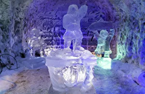 Colourful ice sculptures in the Permafrost kingdom, Yakutsk, Sakha Republic (Yakutia) Colourful ice sculptures in the Permafrost kingdom, Yakutsk, Sakha Republic (Yakutia)