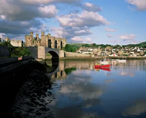 Conwy Castle Print, Gwynedd Wales