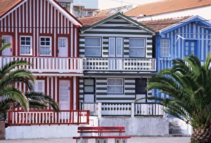 Portugal Travel Destination Prints: Costa Nova