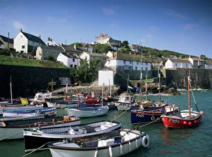 Coverack harbour, Cornwall, England, United Kingdom, Europe Coverack harbour, Cornwall, England, United Kingdom, Europe