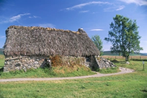 Prints of Croft, Old Clachan, Culloden, Inverness-shire, Scotland, United Kingdom, Europe Inverness Prints: Old Clachan Croft Print, Scotland