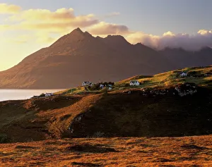 Great Britain Coastline Images Prints: Croftship of Elgol