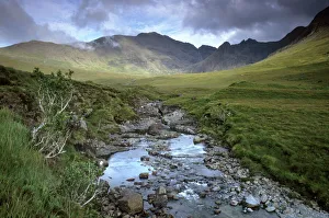 The Cuillins range Print from Glen Brittle, Isle of Skye