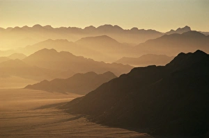 African Wilderness Photography Prints: Dawn ridges